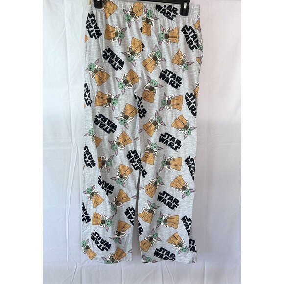 Star Wars Mandaldrian Mens Grey Large Pajama Pants‎ - Picture 6 of 6
